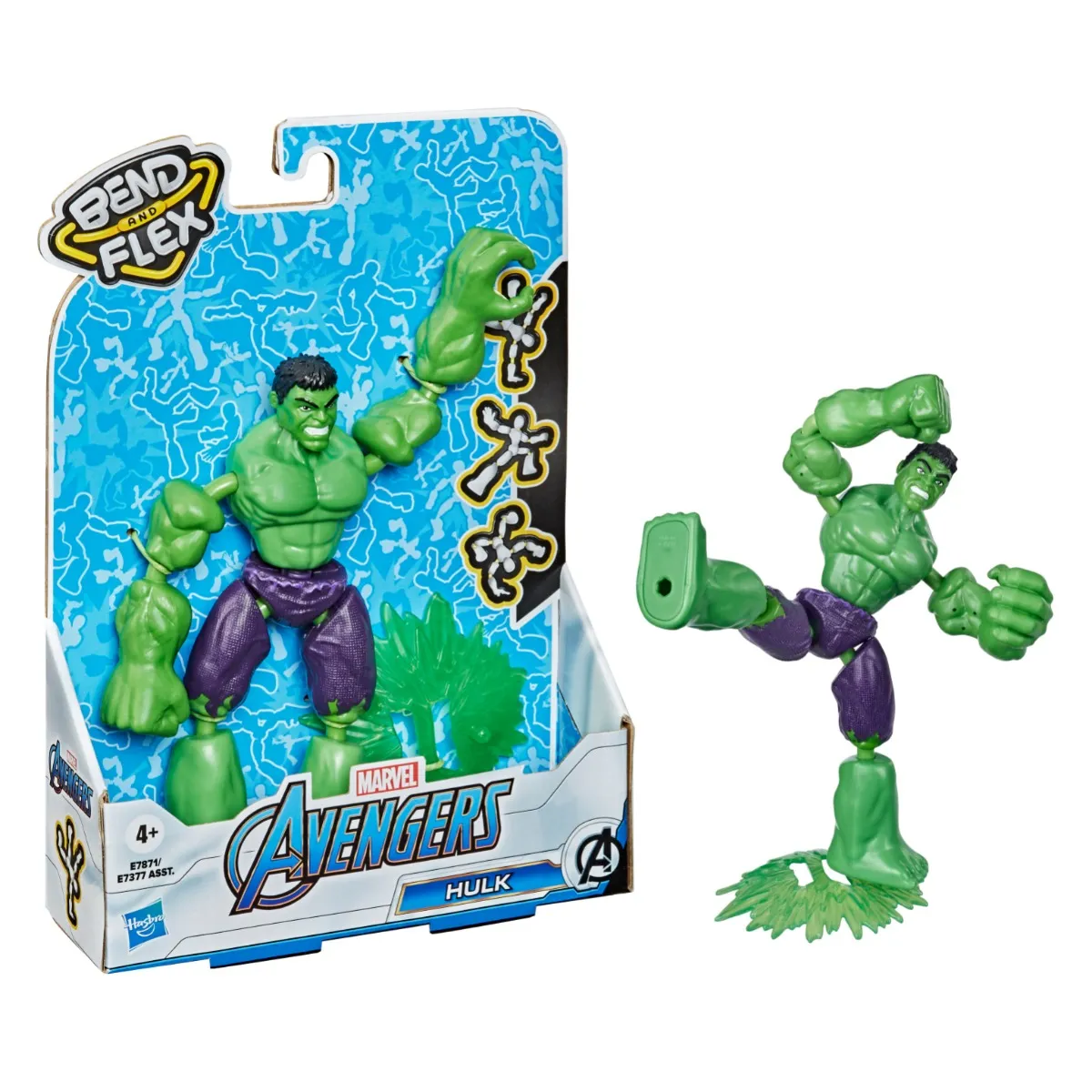 Marvel - avengers - figurine - bend and flex 15cm, figurines